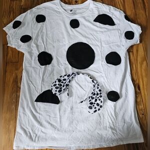 Handmade Dalmation T Shirt Costume